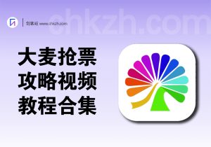 大麦抢票攻略视频教程合集-创客站